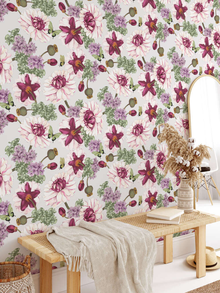 Wallpaper - Transform Your Home with Floral Wallpaper this Spring